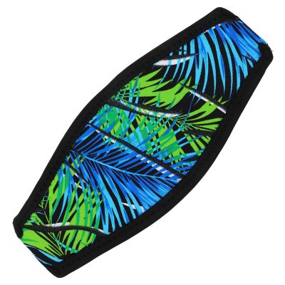 Baluue Neoprene Diving Mask Strap Sleeve for Swimming and Water Sports with Soft Padding and Reusable Cover to Protect Hair and Secure Goggles Black