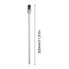 304 Stainless Steel Thermowell with G1/2 Male Pipe Thread, Designed for Temperature Sensors up to 6mm Diameter, Lengths 30 50 100 150 200mm, 250C 2MPa (300mm) view 3