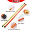 Adjustable Height Measuring Stick, 59ft Telescoping Ruler for Construction, Forestry, and Electrical Work, Durable Epoxy Resin Design for Precision Measurements view 3