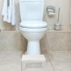 Toilet Step Stool Bathroom Poop Stool Adult White Pp view 4