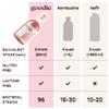 Goodie Fermented Probiotic Drink, 96 Live Bacteria Strains, Raspberry 500ml view 4