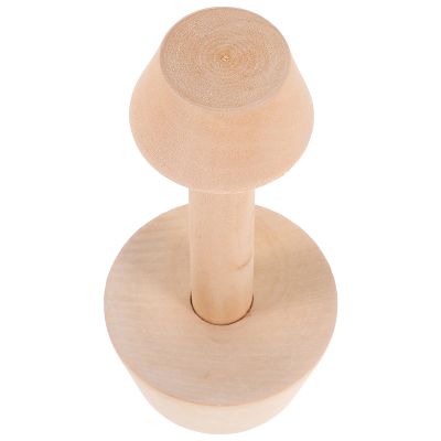 GRADENEVE Tart Mold with Dual-Ended Design, Made of Wood Versatile Pastry Tamper Wooden Easy Cleaning Kitchen Tool for Baking for Baking Enthusiasts