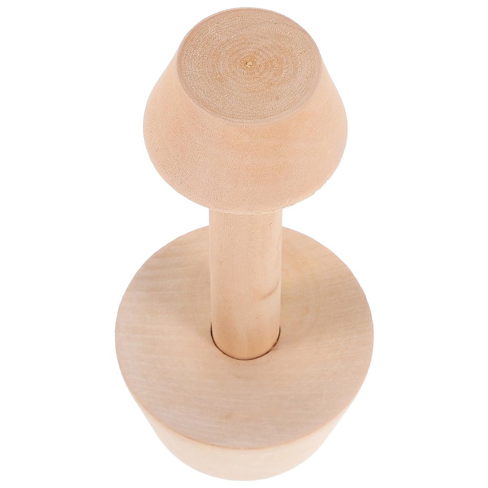 GRADENEVE Tart Mold with Dual-Ended Design, Made of Wood Versatile Pastry Tamper Wooden Easy Cleaning Kitchen Tool for Baking for Baking Enthusiasts
