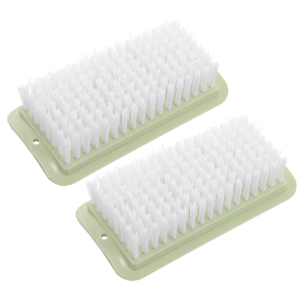 2pcs Multi Functional Laundry Cleaning Brush Pp Shoe Brush