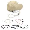 HGENAHGTF Windproof Hat Strap Outdoor Wind Clip Lanyard Rope Being Blown Off for Camping Hiking Travel Climbing Tool Strap view 2