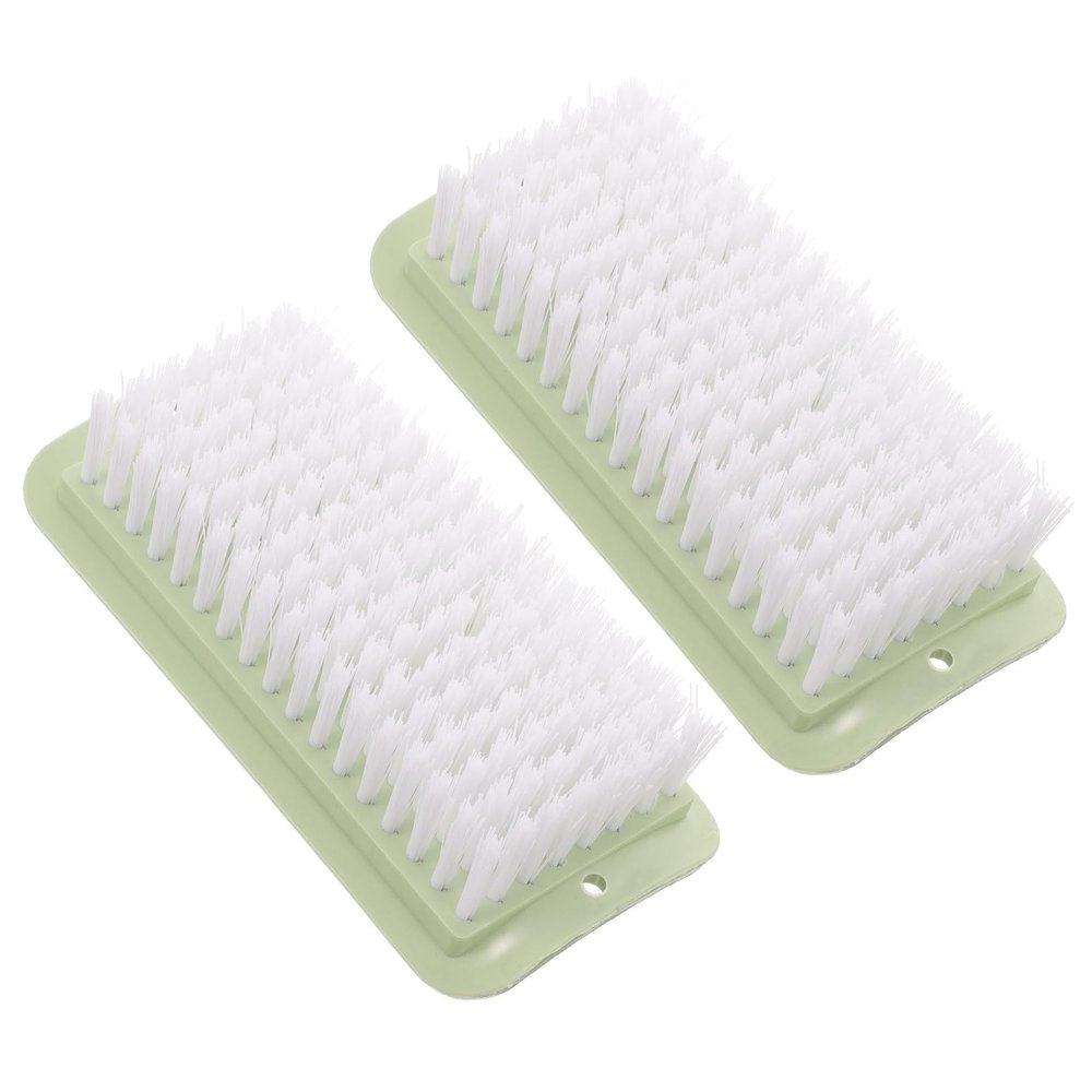 Baluue Brushes Sturdy and Shoes Cleaning for Multi-functional 2pcs Washing, Pp Material, Comfortable Grip Does Not Hurt Clothes Suitable for Home and Kitchen Use
