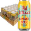 Old Jamaica Ginger Beer Soft Drink 330ml Cans Pack of 24 Made with Authentic Natural Root Ginger view 1