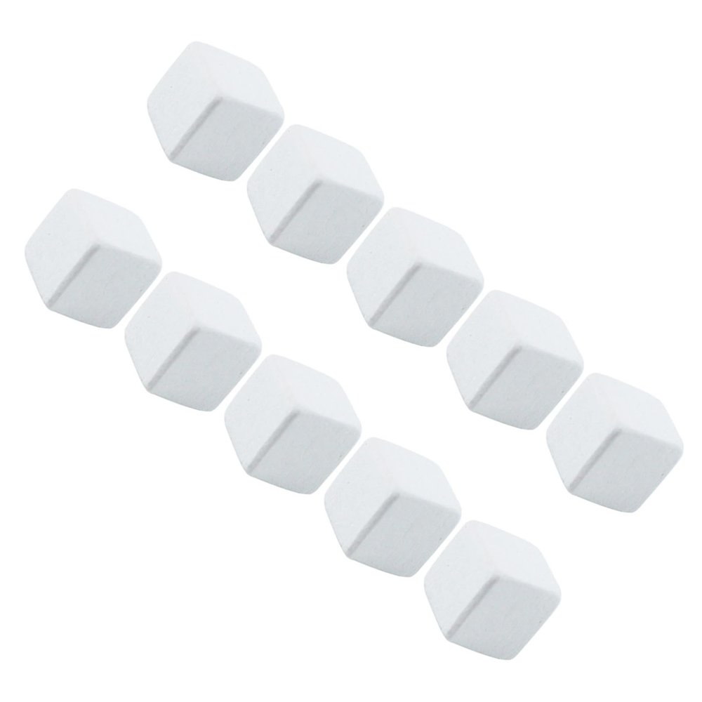 BATHVEVE 10pcs Mineral Calcium Blocks for Turtles and Reptiles, Wear-resistant Grinding Rock Cubes Providing Essential Calcium Minerals, Suitable for Adding into Water Or Fish Tanks