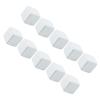 BATHVEVE 10pcs Mineral Calcium Blocks for Turtles and Reptiles, Wear-resistant Grinding Rock Cubes Providing Essential Calcium Minerals, Suitable for Adding into Water Or Fish Tanks view 1