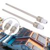 Thermowell for Temperature Sensor 2 Pack G 1/2 Inch Male Thread Stainless Steel For Immersion Sleeve Pocket Fitting (8x200mm) view 2