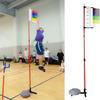 Adjustable Vertical Jump Tester for Schools, Metal Training Equipment with Colorful Vane, Ideal for Gym Fitness and Athletic Performance Measurement view 1