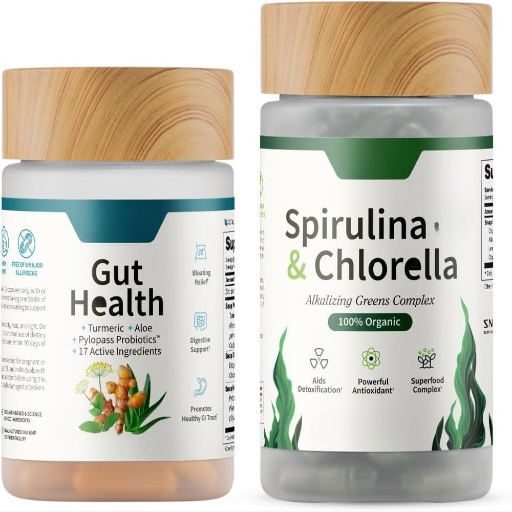 Probiotics + Greens supports digestion, detoxification, energy and immune health - Vegan