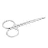 FreshCart Basics Stainless Steel Round Nose Hair Scissors for Safe Trimming Beauty Tools for Men Women Stainless Steel view 4