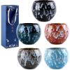 Five Elements Gift Box Chinese Ceramic Kung Fu Tea 5-piece Ceramic Teacup Suitable for Daily Drinking At Home view 3