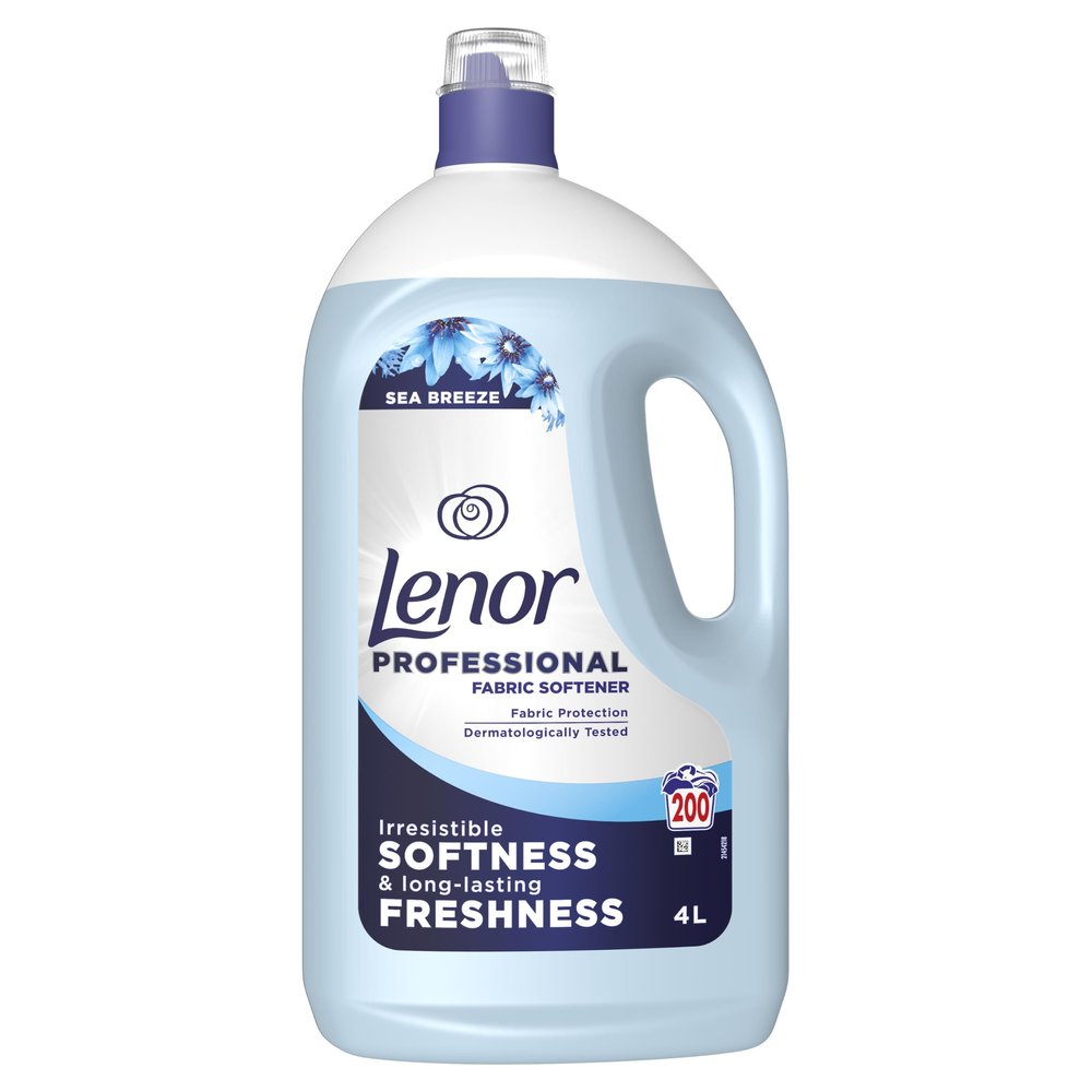 Lenor Professional Fabric Softener, Sea Breeze 4L