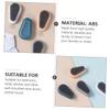 SILENRADAWN 4pcs Clothes Brush Set Household Laundry Scrub Portable Cleaning Brush for Shoes and Clothes with Sturdy Abs Material Suitable for Home and Kitchen Use Random Color view 3