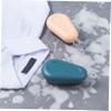 SILENRADAWN 4pcs Clothes Brush Set Household Laundry Scrub Portable Cleaning Brush for Shoes and Clothes with Sturdy Abs Material Suitable for Home and Kitchen Use Random Color view 4