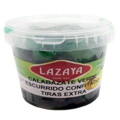 Green Candied Pumpkin Strips - Traditional Drained Glac Decor for Pastries - 6 x 1kg Tubs