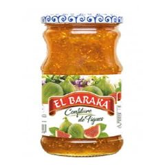 Authentic Fig Fruit Preserve - Honey-Like Mediterranean Fig Jam - 12 x 430g Jars