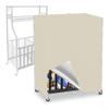 Basketball Storage Organizer Cover Using 420D PU Coated Oxford Fabric for Lasting Protection Against Environmental Damage (White) view 2