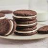 Crunch Creams Chocolate & Vanilla Flavour Sandwich Biscuits, Vegetarian, 200g,Pack Of 2 view 4