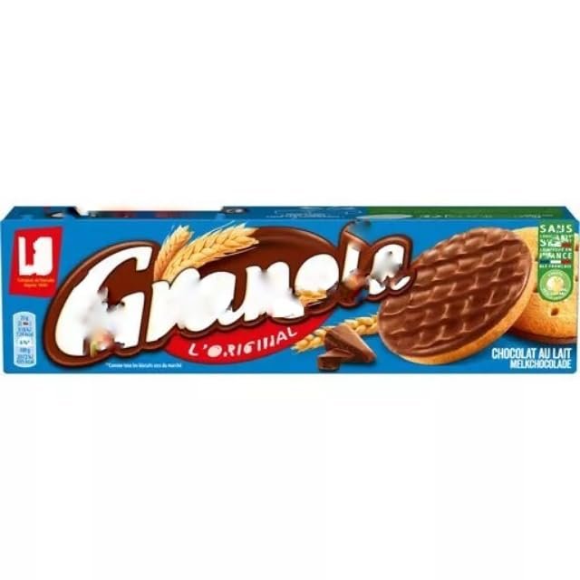LO Granolo milk chocolate biscuit 200g - pack of 2