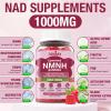 11-in-1 Liposomal NAD Supplement 1000mg Gummies x60, Raspberry Flavor view 3