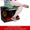 Electric Induction Shoe Buffer Polisher, Automatic Shoe Shine Machine with Spherical Brush, Dust Removal Polishing Clean Kit for Home Hotel Bank view 2