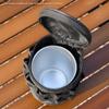 Outdoor Cup Holder Featuring Abrasion Resistant Material and Reinforced Stability Providing Convenient and Secure Drink Storage for Outdoor Activities (Small Black) view 3