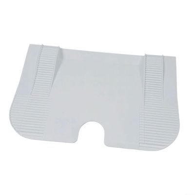 Non-Slip Ramp Plate for Roborock Series S Pro Maxv Master Slim, ABS Vacuum Spare Part(White)