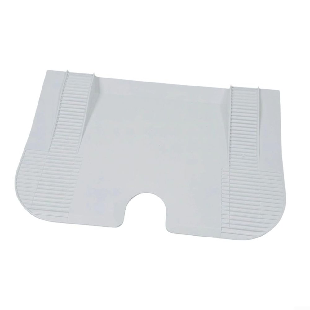 Non-Slip Ramp Plate for Roborock Series S Pro Maxv Master Slim, ABS Vacuum Spare Part(White)