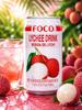 Fakhri Lychee Drink Refreshing Tropical Summer Beverage Ready to Drink 350ml view 1