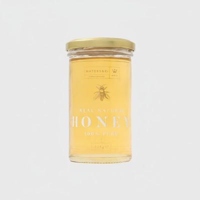 Maters & Co. Raw Borage Starflower Honey, Naturally High in Fructose, Cold-Extracted, Cambridgeshire UK