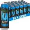 KA Caribbean Kola Fizzy Drinks - Traditional & Authentic Caribbean Jamaican Style Sparkling Drink - Soft Drinks Multipack - Caribbean Kola Soda Drinks Bulk Pack - 24 x 330ml Cans view 1