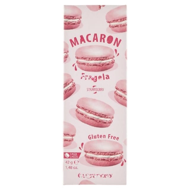 Caorinero Micaron Strawberry Flavour Gluten Free x3 42g - pack of 6