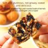 Fig Walnut Two in One Bars with Black Sesame 250g, Codonopsis & Astragalus | Soft Chewy Fig Bars Snack | Nutrient-Dense Healthy Snacks, Vegan & No Added Sugar| Individually Crafted Nut & Fruit Bars view 4