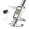 EasyByMall Rechargeable Digital Vernier Caliper, USB-C Electronic Micrometer with 0.01mm Accuracy, Stainless Steel Ruler for Industrial Measurement view 3