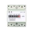 EasyByMall Digital Wattmeter 230V 5(100) A Power Energy Meter with Pulse Output, Optical Isolation & DIN Rail Mount for Industrial Commercial Use view 4