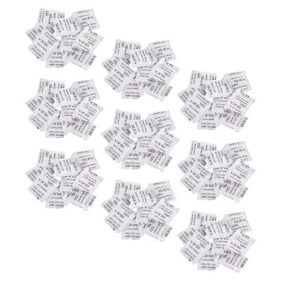 BCOATH 100pcs Silica Gel Desiccant Bags for Home Moisture Absorbing, Safe Material with Quick Absorption, for Wardrobe Use in Humid Weather