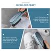 DOITOOL Cleaning Brush Set 2pcs and Comfortable to Hold Abs Handle with Soft Nylon Bristles Sturdy Scrub Brush for Effective Stain Removal for Shoes and Clothing for Home and Kitchen Use view 3