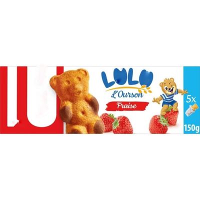 LO Lulo the bear Strawberry x 5 (150g)