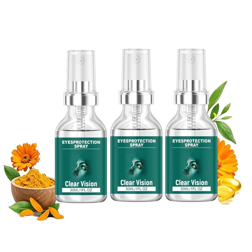 Lutein Eye Spray, Refreshing Eye Care Mist with Lutein & Vitamin E, Lightweight Hydrating Spray for Daily Comfort, 30ml (3)
