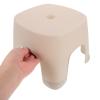 COOLHIYA Non-Slip Toilet Stepping Stool for Toddlers PVC Material and Easy to Clean Surface, Compact Bathroom Toilet Stool Suitable for Daily Life Places and Kitchen Use view 4