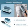 COOLHIYA 2pcs Cleaning Brush Set for Shoes and Clothing with Easy to Grip Handle, Lightweight Nylon and Abs Material, for Kitchen and Travel Use view 3