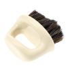 Horsehair Laundry Brush Black Portable Hanging Clothes Brush view 1
