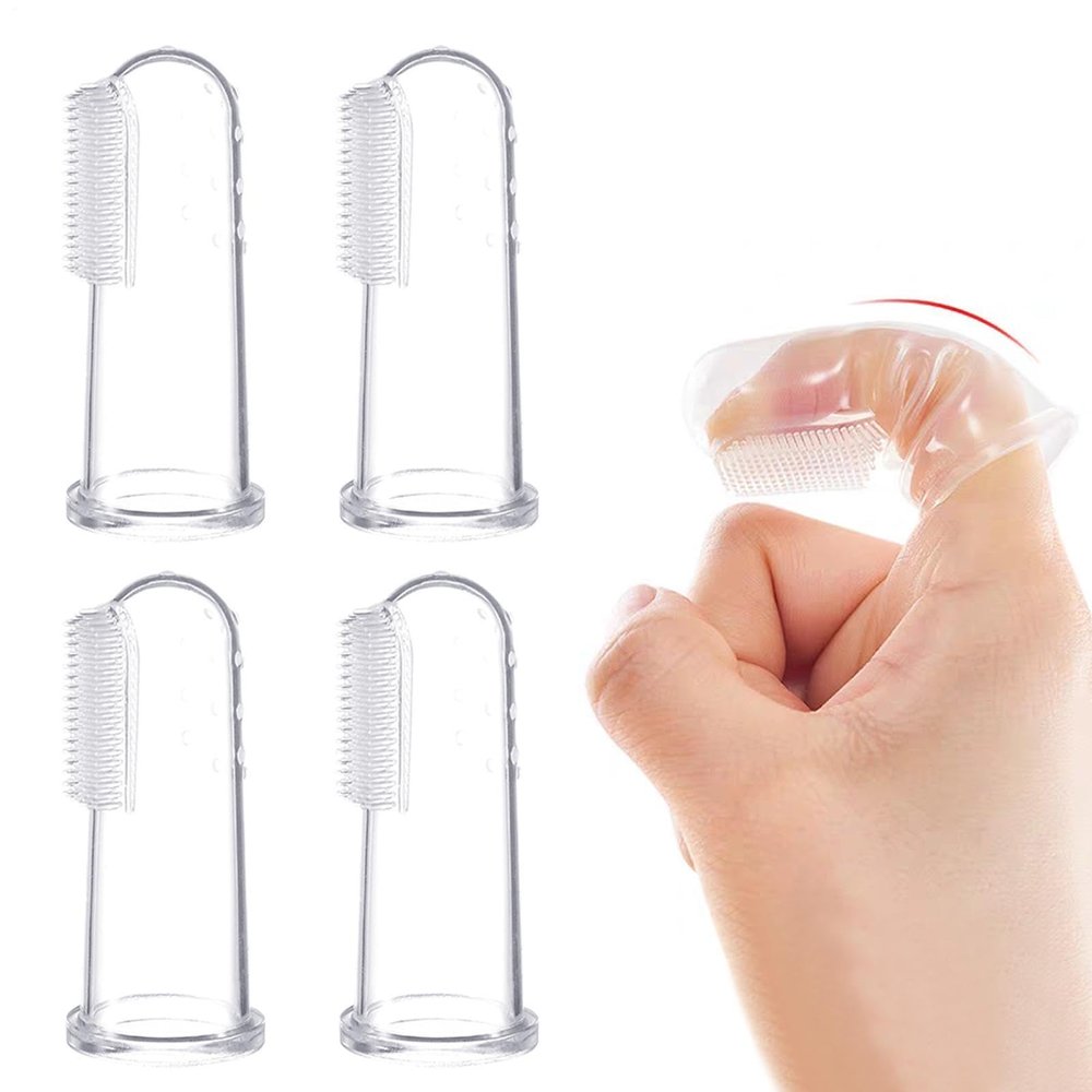 Finger Toothbrushes for Kids Soft Child Gum Massage Mouth Care Promote Gum