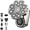 BAWLDY 9.0 Ultra6-in-1 Grooming KitWet & Dry Electric Razor Hair Trimmer(Silver) view 1