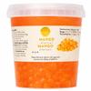 Mango & Strawberry Flavour Popping Juice Balls 870g Juice Filled Burst Spheres for Bubble Tea, Milkshakes, Smoothies & Dessert Toppings (Mango Flavour Pop) view 1