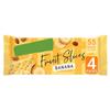 Fruit Slices Banana Snack Bars, High in Fibre, No Artificial Colours or Flavours, 55 kcal per Slice,174g view 3