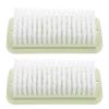 GRADENEVE 2pcs Shoe Cleaning Brushes for Clothes and Bathtub, Portable Household Scrubbing Brushes Made of Sturdy Pp Material, Comfortable Grip and Convenient to Store, for Home and Kitchen view 1
